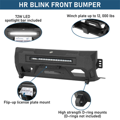 Blink Stubby Front Bumper For 2010-2013  Lexus GX460 - Ultralisk4x4