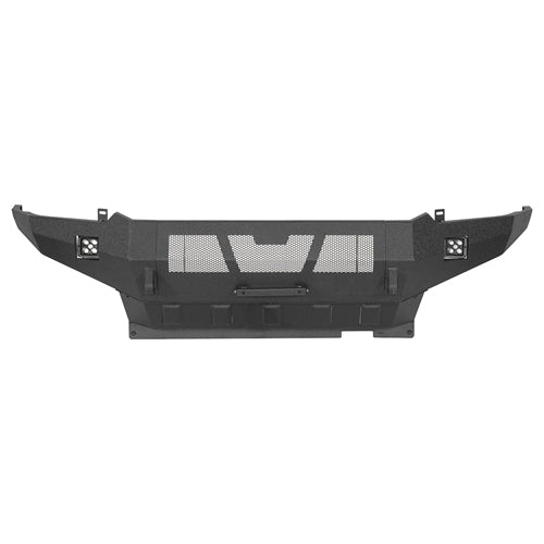Grizzly Series Full-Width Front Bumper w/ LED Lights For 2012-2015 Toyota Tacoma - Ultralisk4x4