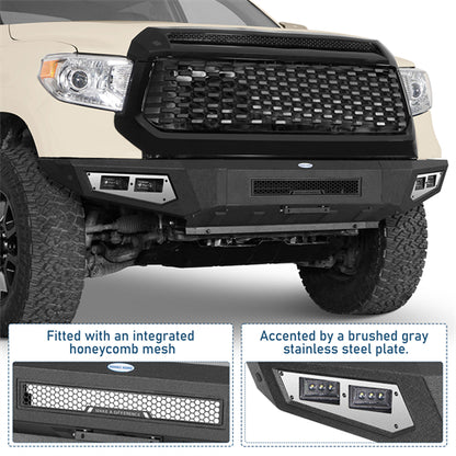 Guardian Ⅰ Front Bumper For 2014-2021 Toyota Tundra - Ultralisk4x4