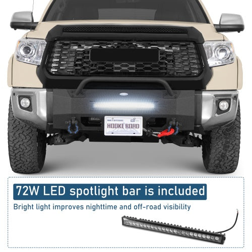 Blink Stubby Front Bumper For 2014-2021 Toyota Tundra - Ultralisk4x4