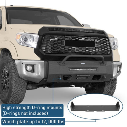 Blink Stubby Front Bumper For 2014-2021 Toyota Tundra - Ultralisk4x4