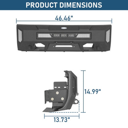 Blink Stubby Front Bumper For 14-21 Toyota Tundra - Ultralisk4x4
