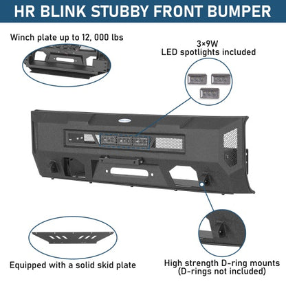 Blink Stubby Front Bumper For 14-21 Toyota Tundra - Ultralisk4x4