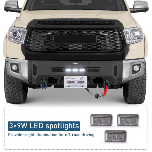 Blink Stubby Front Bumper For 14-21 Toyota Tundra - Ultralisk4x4