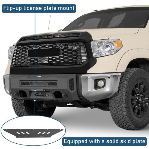 Blink Stubby Front Bumper For 14-21 Toyota Tundra - Ultralisk4x4