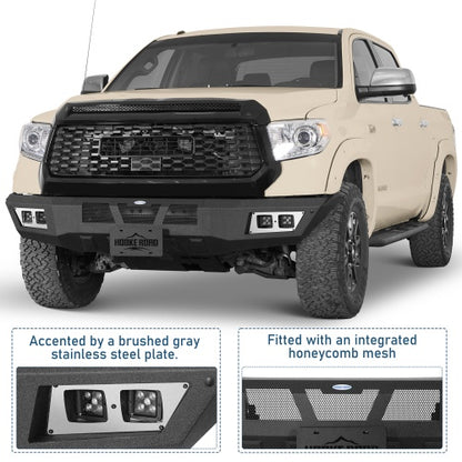 Full-Width Front Bumper For 2014-2021 Toyota Tundra - Ultralisk4x4