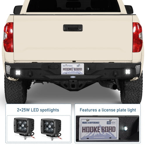 Guardian Ⅱ Rear Bumper For 2014-2021 Toyota Tundra - Ultralisk4x4