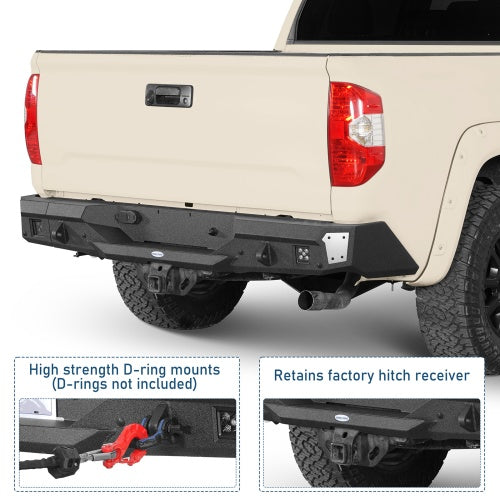 Guardian Ⅱ Rear Bumper For 2014-2021 Toyota Tundra - Ultralisk4x4