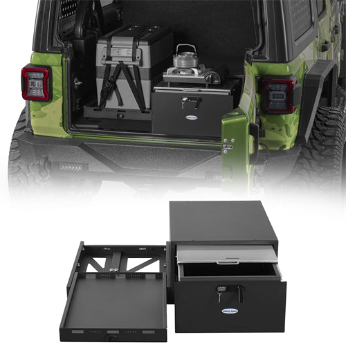 Cargo Drawer & Fridge Slide Mount System For 2015-2025 Jeep Wrangler JK & JL 4-Door & 2021-2025 Ford Bronco 4-Door - Ultralisk4x4