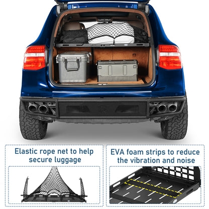 Rear Window Molle Panel & Interior Cargo Rack Kit For 2003-2010 Porsche Cayenne 955/957 - Ultralisk4x4