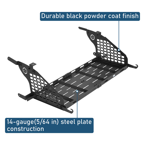 Rear Window Molle Panel & Interior Cargo Rack Kit For 2003-2010 Porsche Cayenne 955/957 - Ultralisk4x4