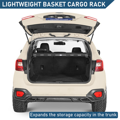Lightweight Steel Basket Cargo Rack For 2015-2019 Subaru Outback - Ultralisk4x4