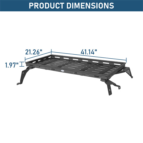 Lightweight Steel Basket Cargo Rack For 2015-2019 Subaru Outback - Ultralisk4x4