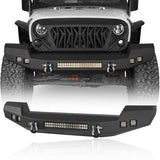 Full width CLIMBER Front Bumper(07-18 Jeep Wrangler JK) - Ultralisk 4x4