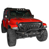 Jeep JK Different Trail Front and Rear Bumper Combo for 2007-2018 Jeep Wrangler JK - Ultralisk 4x4 ULB.3018+ULB.2029 4