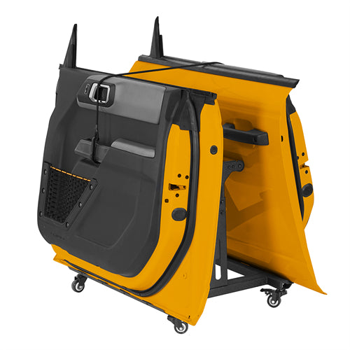 Doors Storage Cart for 2 Doors For 1981-2025 Jeep CJ-8 / Jeep Wrangler YJ TJ JK JL / Gladiator JT / 2021-2025 Ford Bronco - Ultralisk4x4