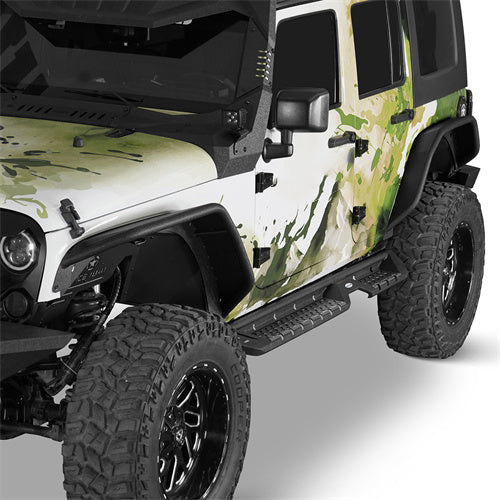 Tubular Fender Flares For 2007-2018 Jeep Wrangler JK - Ultralisk 4x4