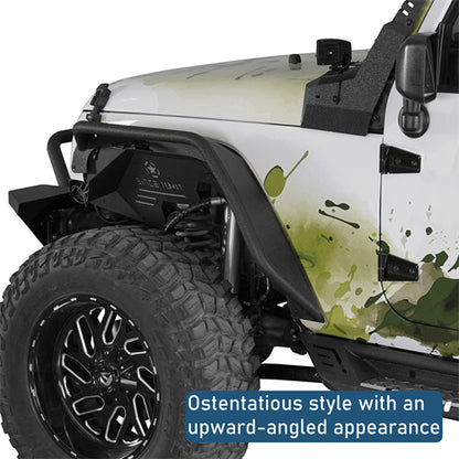 Tubular Fender Flares For 2007-2018 Jeep Wrangler JK - Ultralisk 4x4