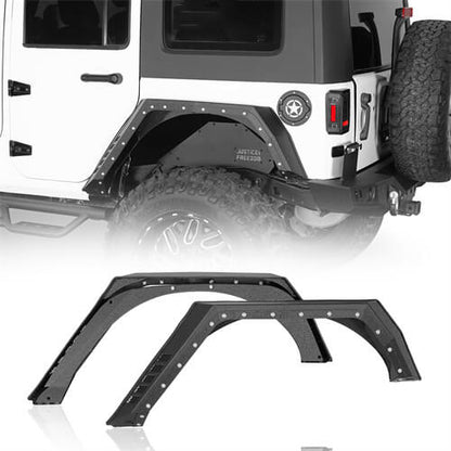 Road Trip Rear Fender Flares For Jeep Wrangler JK 07-18 4-Door - Ultralisk4x4