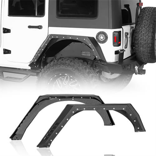 Road Trip Rear Fender Flares For Jeep Wrangler JK 07-18 4-Door - Ultralisk4x4