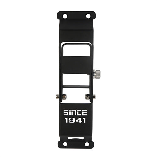 Matte Black Metal Folding Door Hinge Steps for 2007-2018 Jeep Wrangler JK(with Since 1941 Sign) - Ultralisk4x4