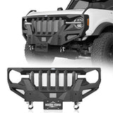 2021 2022 2023 Ford Bronco Mad Max Front Grill Bumper -  Ultralisk4x4 ul8921s 2