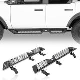 Ford Bronco Side Steps Side Armor (2021 2022 2023 2024 Ford Bronco 4-Door) - Ultralisk4x4