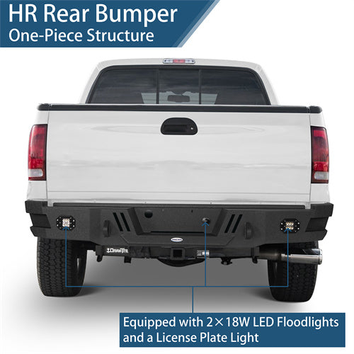 Ford Pickup / Truck Rear Bumper Replacement For 2005-2007 F-250/F-350  - Ultralisk 4x4