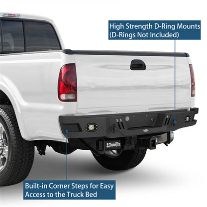 Ford Pickup / Truck Rear Bumper Replacement For 2005-2007 F-250/F-350  - Ultralisk 4x4