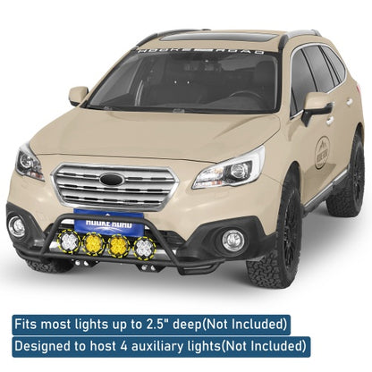Rally Tubular Bumper Front Bumper For 2015-2019 Subaru Outback - Ultralisk4x4