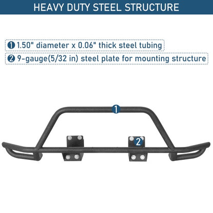 Rally Tubular Bumper Front Bumper For 2015-2019 Subaru Outback - Ultralisk4x4