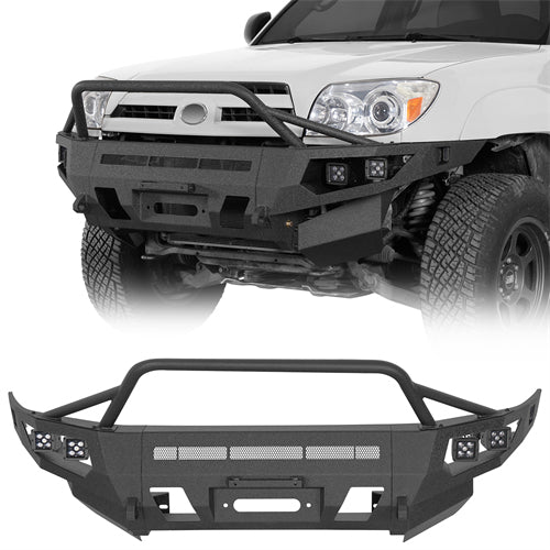 ExplorerX Full Width Front Bumper For 2003-2009 Toyota 4Runner - Ultralisk4x4