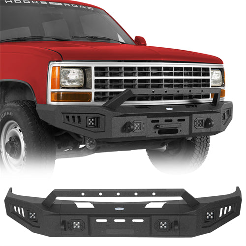 Discovery Ⅰ Front Bumper w/ Winch Plate For 1992-1999 Chevy Suburban Tahoe/GMC Yukon - Ultralisk4x4