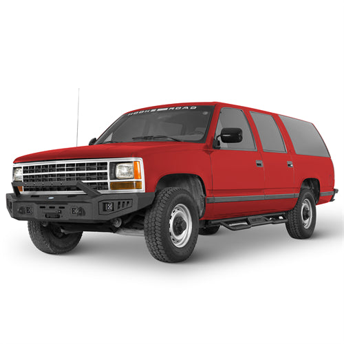 Discovery Ⅰ Front Bumper w/ Winch Plate For 1992-1999 Chevy Suburban Tahoe/GMC Yukon - Ultralisk4x4