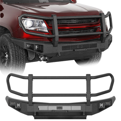 ExplorerX Front Bumper For 2015-2020 Chevy Colorado (Excluding ZR2 Models) - Ultralisk4x4