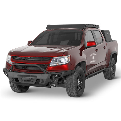 ExplorerX Full Width Front Bumper For 2015-2020 Chevy Colorado (Excluding ZR2 Models) - Ultralisk4x4
