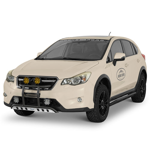Rally light Bar Tubular Front Bumper For 2013-2017 Subaru XV Crosstrek - Ultralisk4x4