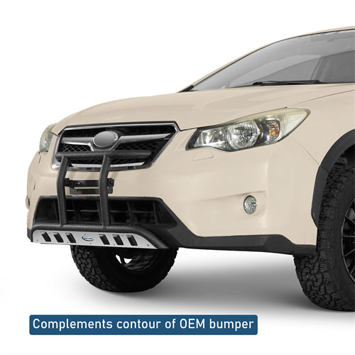 Rally light Bar Tubular Front Bumper For 2013-2017 Subaru XV Crosstrek - Ultralisk4x4