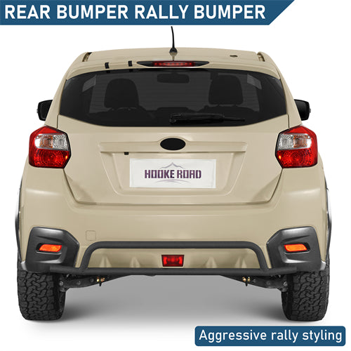 Rally Tubular Rear Bumper For 2013-2017 Subaru XV Crosstrek - Ultralisk4x4