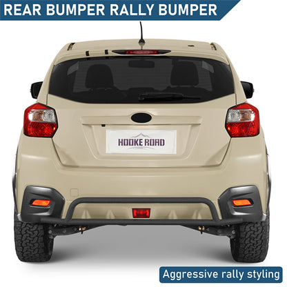 Rally Tubular Rear Bumper For 2013-2017 Subaru XV Crosstrek - Ultralisk4x4