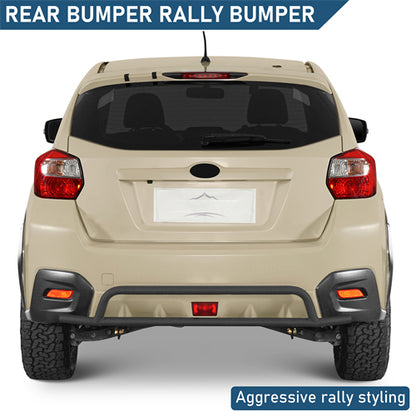 Rally Tubular Rear Bumper For 2013-2017 Subaru XV Crosstrek - Ultralisk4x4