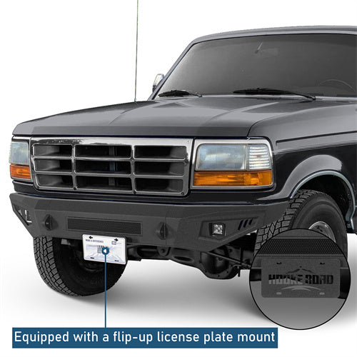 Road Trip Front Bumper For 1992-1996 Ford Bronco F-150/F-250/F-350 - Ultralisk4x4