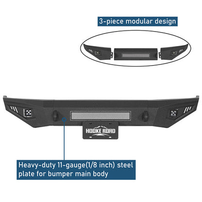 Road Trip Front Bumper For 1992-1996 Ford Bronco F-150/F-250/F-350 - Ultralisk4x4