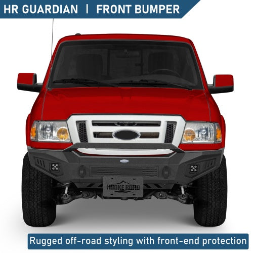 Front Bumper w/ LED Spotlights Included For 1998-2011 Ford Ranger - Ultralisk4x4