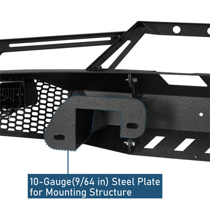 Full Width Front Bumper w/Grill Guard(09-14 Ford F-150, Excluding Raptor) - Ultralisk4x4