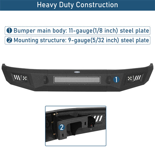 Guardian Ⅱ Front Bumper For 2004-2008 Ford F-150 - Ultralisk4x4