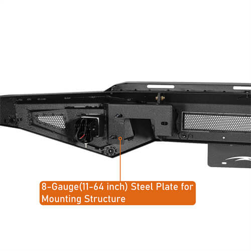 Road Trip Front Bumper w/ LED spotlights  For 2021-2023 Ford F-150(Excluding Raptor) - Ultralisk4x4