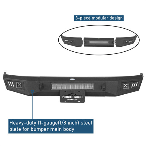 Aftermarket Front Bumper For 1992-1996 Ford F-150 F-250 F-350 - Ultralisk4x4-u8542-8