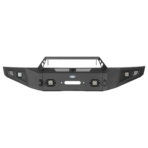 Full Width Front Bumper with Angled Hoop(09-14 Ford F-150,Excluding Raptor) - ultralisk4x4