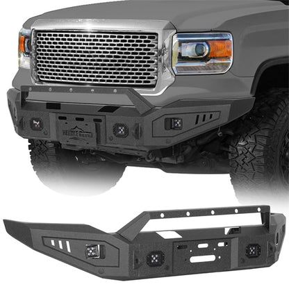 Discovery Ⅰ Full-Width Front Bumper For 2014-2015 GMC Sierra 1500 - Ultralisk4x4